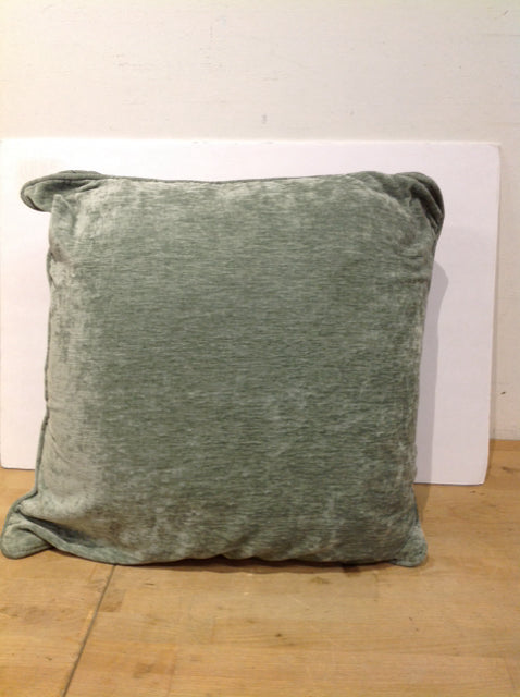 Green Velour Pillow