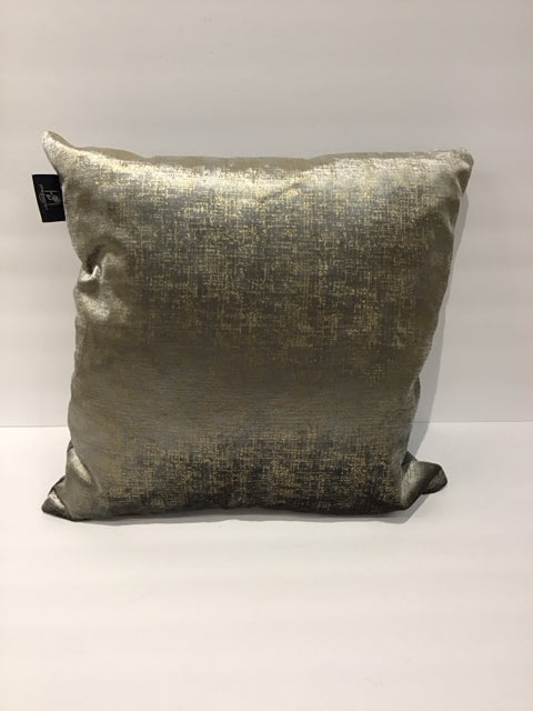 Platinum & Gold Velour Pillow