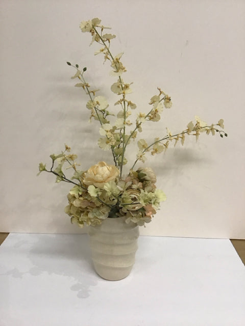 Dancing Lady Orchids/Hydrangeas Arrangement
