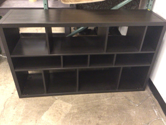 Dark Wood Bookcase/Console Table