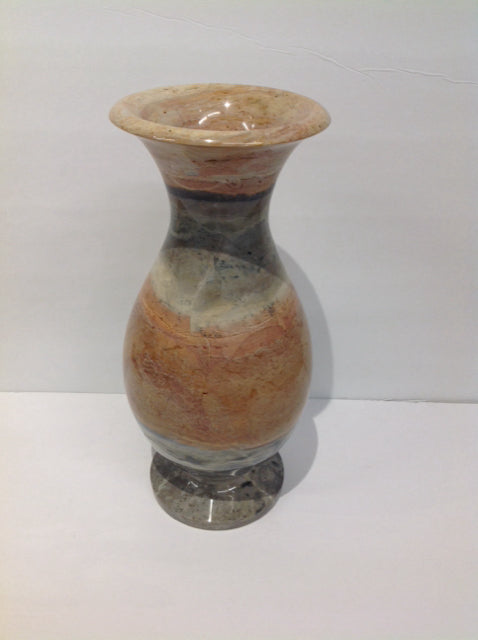 13" Carved Stone Creations Vase
