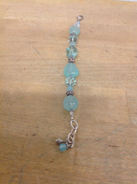 Bracelet- 925 Aqua Stones