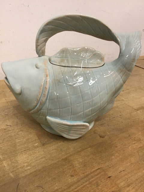 Blue Sky Ceramics Koi Fish Tea Pot