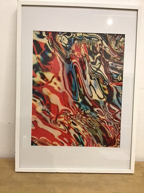 29"x23.5" Colorful Abstract Art