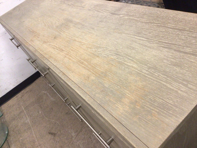 AS-IS Universal Furniture Zephyr Nine Drawer Dresser(Top Has Discoloration)