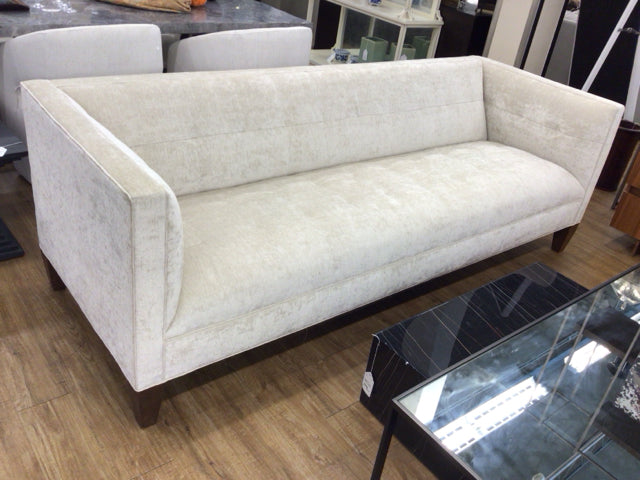 MItchell Gold + Bob Williams Cream Tufted Sofa