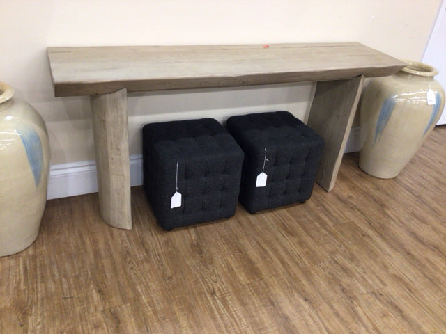 William & Sonoma Wood Console Table