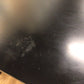 AS-IS CB2 Stairway 3 Drawer Black Wood Desk W/Shelves(Top Damage)