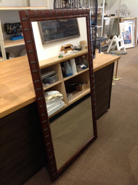 31"x56" Bamboo Framed Mirror