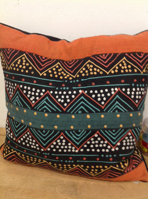 Pillow- 16" African Print