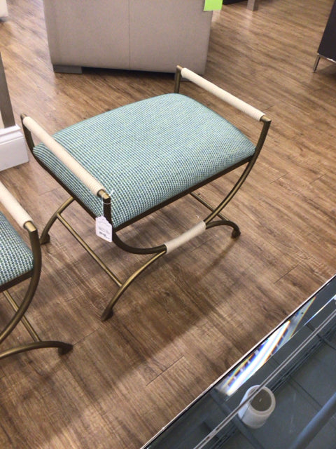 21 1/2" X 27" X 17 1/2"  Ballard Designs Connelly Bench