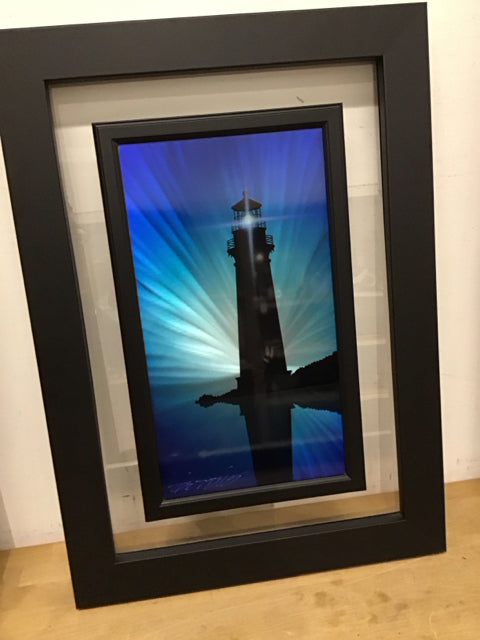 28"x20" "The Lighthouse" By Chris Derubeis COA