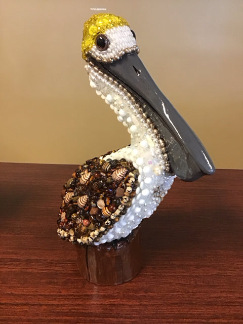 12"x8" "Echo" Pelican Sculpture By Susan David