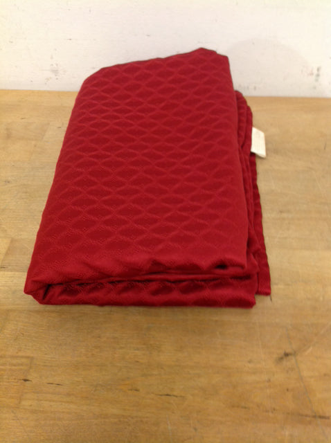 Tablecloth- Red Satin Print