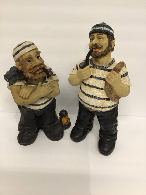 Pair Resin Sailors
