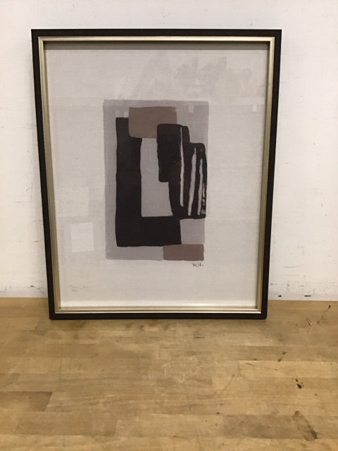 21x17 Framed Abstract "Faith Walk" By Yasko