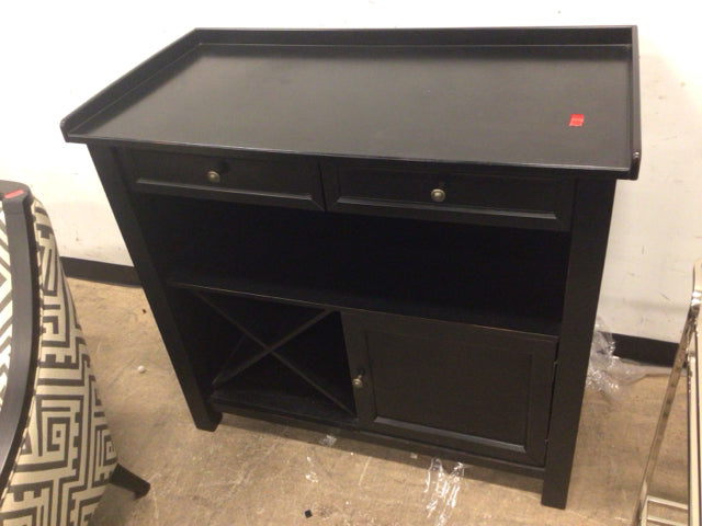 42" X 21 1/2" Black PB Bar Cabinet