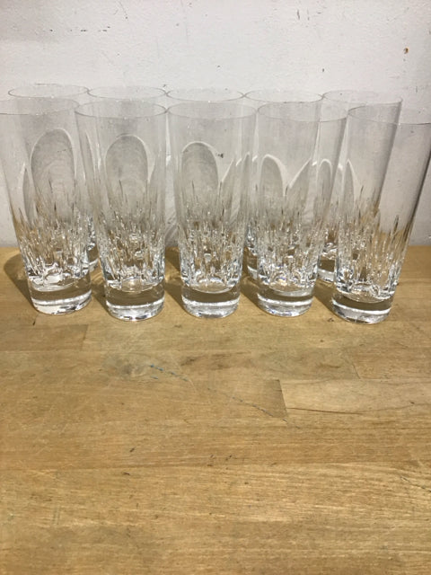 Set of 10 7" Vera Wang Wedgewood Duchess Highball