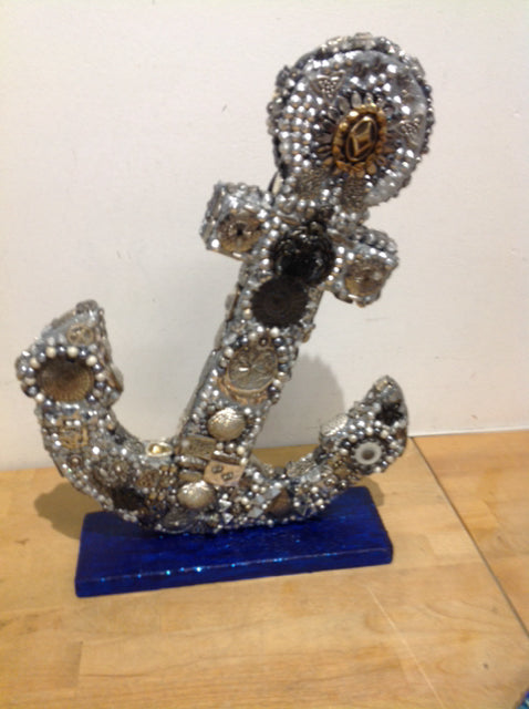 17" X 11" Anchor Escape Sculpture By Susan David