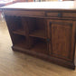 22 1/2" X 60 1/2" Wood One Drawer Bar W/2 Stools