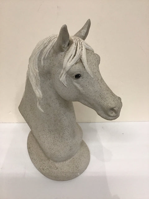 15" Porcelain Horse Head