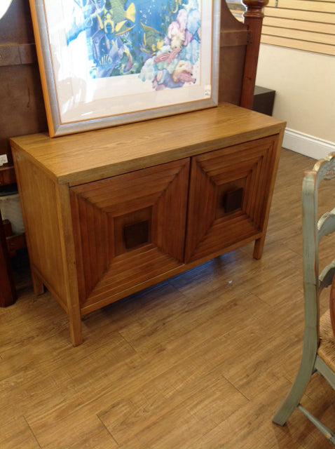 2 Door Wood Media Console