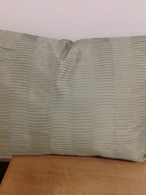 Pillow- 21" Green Satin