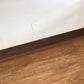 AS-IS White Leather Silver Nail Head Accent King Bed Frame(No Slats)