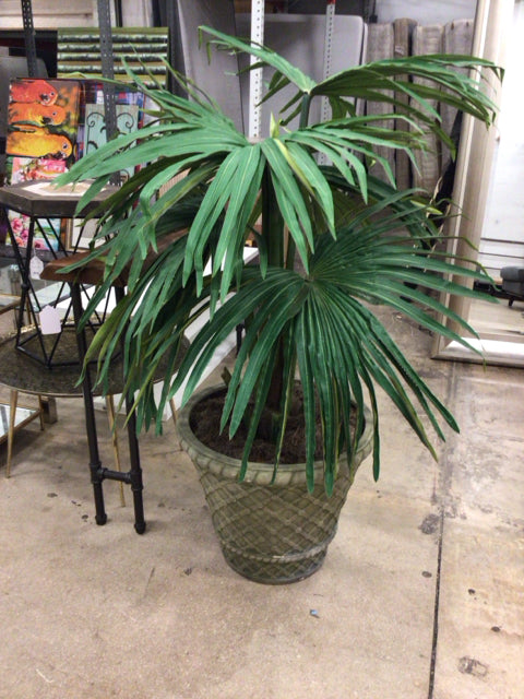 55" Faux Potted Palm