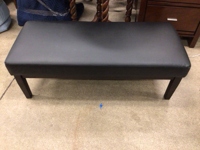 18 7/8" X 15 3/4" X 44 1/8" IKEA Ekenaset Black Bench