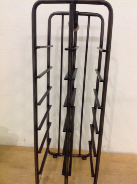 25" Metal Wine Rack