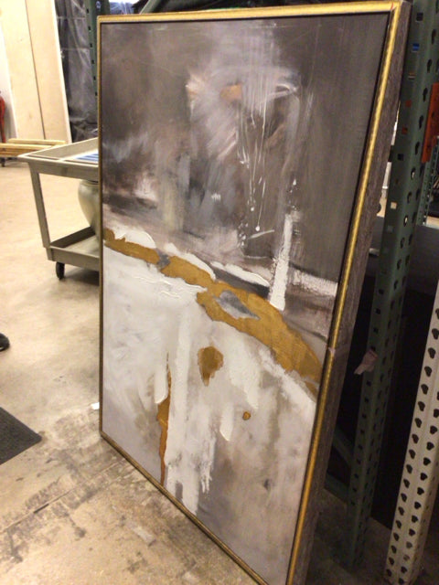 60x40 Framed Abstract Art