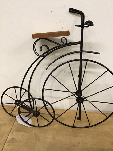 20" Metal & Wood Bicycle Art