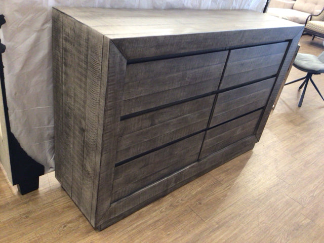 Ashley Furniture Light Wood Six Drawer Dresser