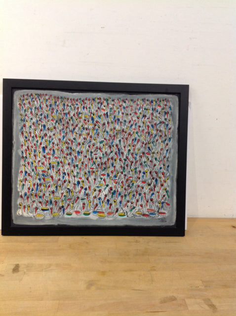 27x22.5 Abstract Art on Canvas