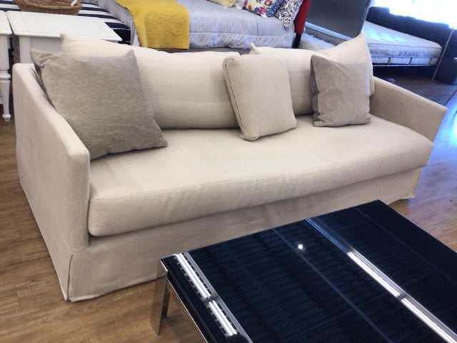 Belgian linen Verellen Linen Sofa W/3 Pillows