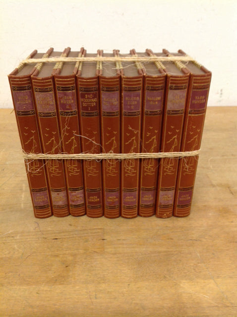 Set Of 9 Decorative Books