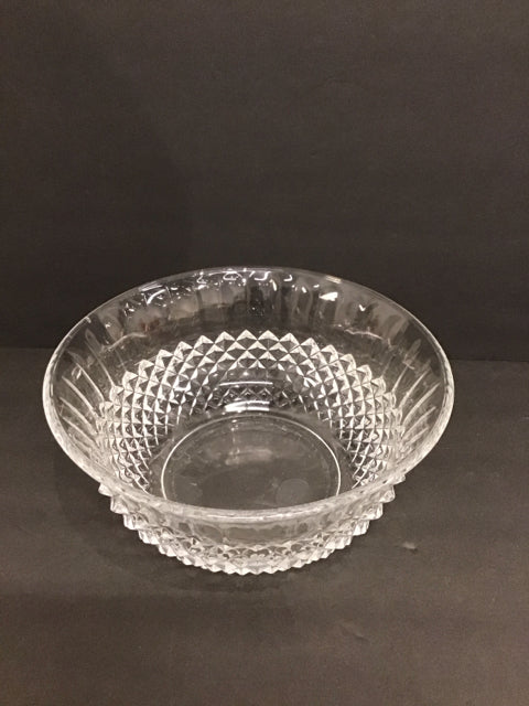 9" Cut Glass Bowl