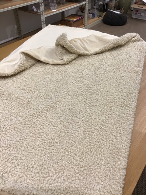 Faux Sheep Fur Throw