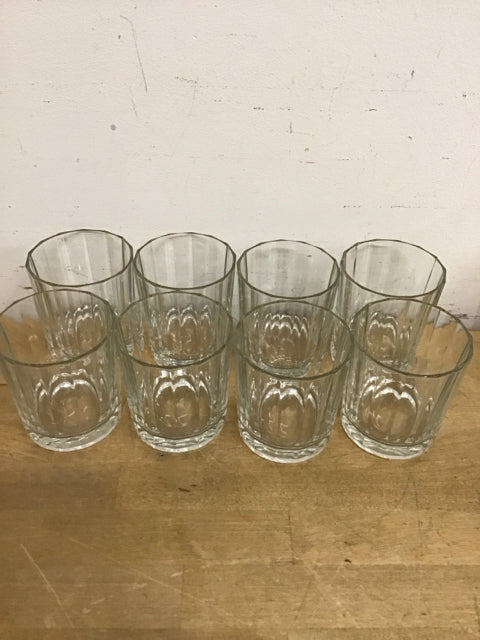 Set Of 8 Rock Glasses