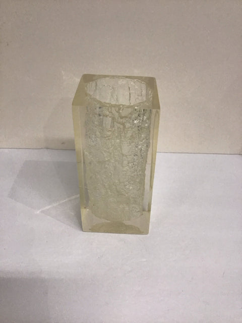 8" Lucite Vase