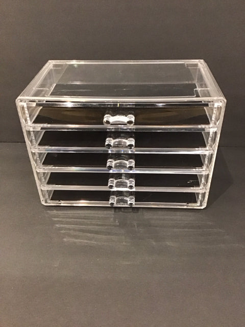 5x9 5-Drawer Acrylic Jewelry Box