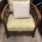 Tommy Bahama Island Estate Palm Rattan Chair W/Pillow