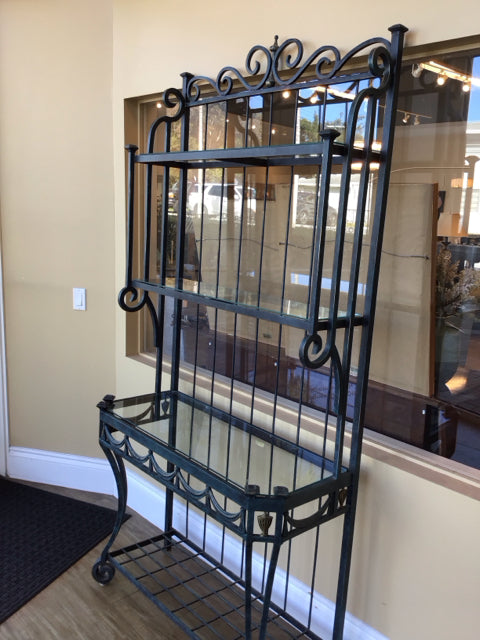 Metal/Glass Baker's Rack
