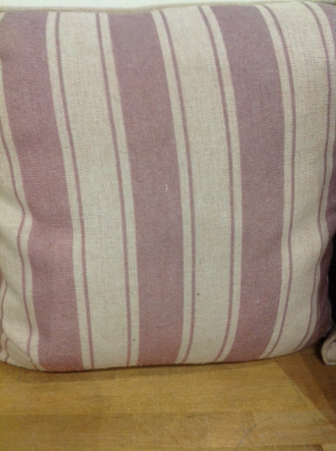 Pillow- 18" Rodeo Linen Purple Stripe