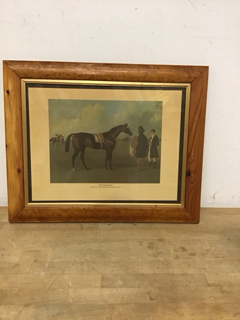 21x17 Framed Touchstone Equestrian Art
