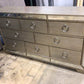 AS-IS Macys Ailey Dresser W/Mirror(Top Damage)