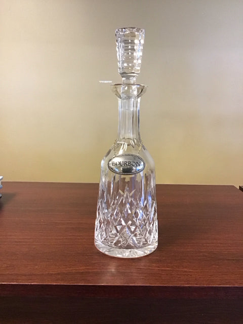 13" Crystal Bourban Decanter