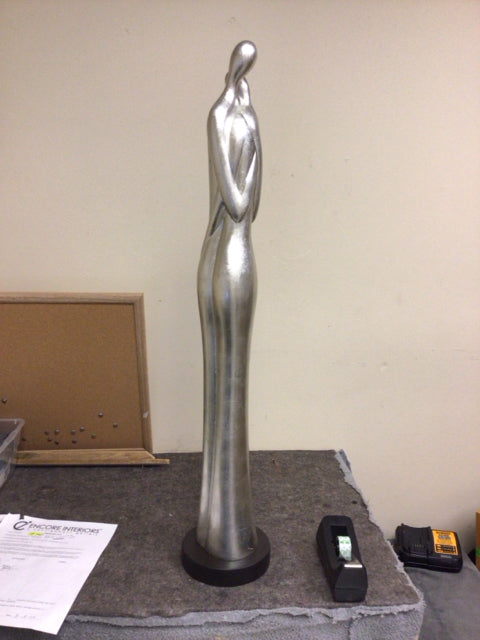 32 1/2" LPVN "Together Silver" Sculpture
