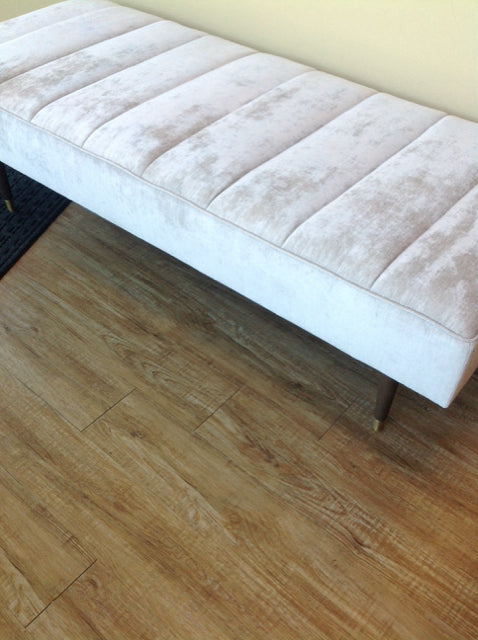 Bench- Grey lejeune Custom Upholstery